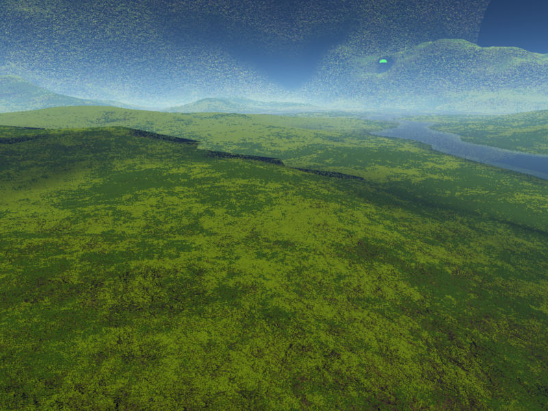 Cave in distance